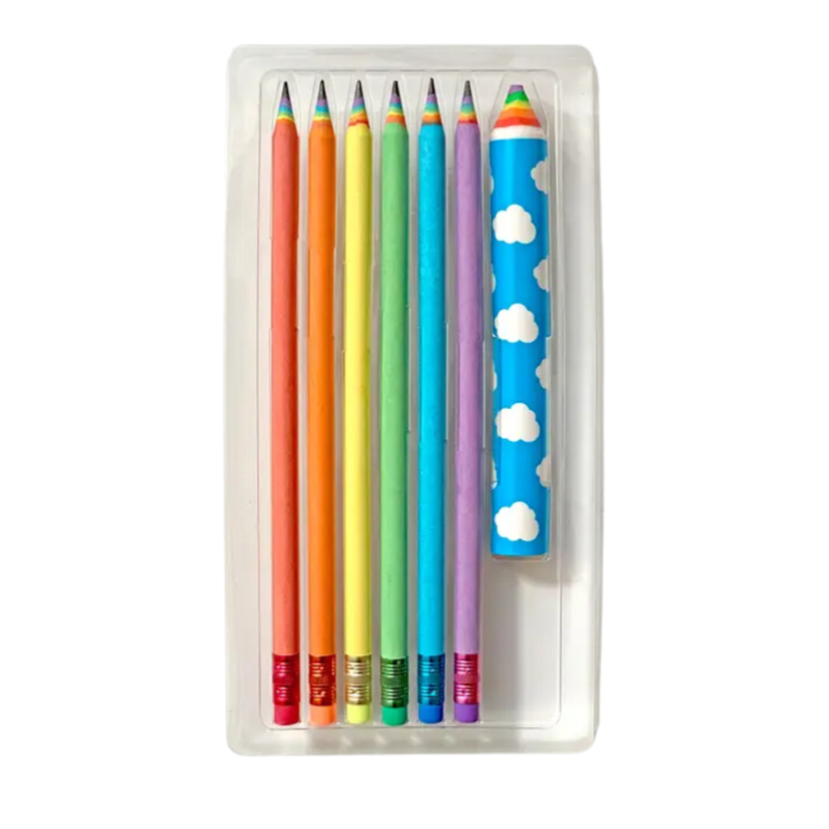 Snifty Recycled Rainbow Pencil Set