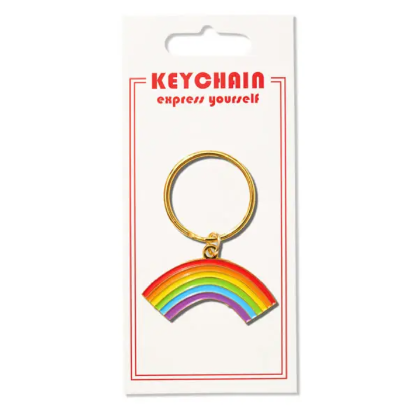 The Found Rainbow Keychain