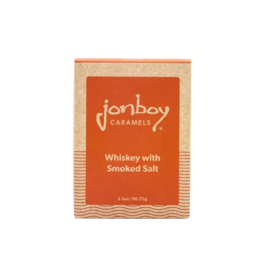 Jonboy Caramels Whiskey & Smoked Salt 3.2 oz Caramel Box