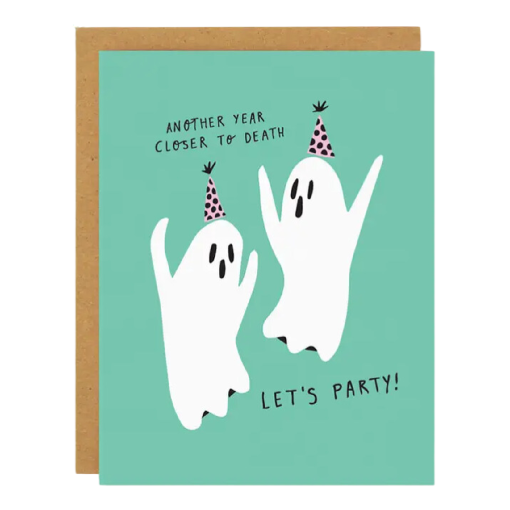 Badger & Burke Birthday Card - Another Year Ghosts