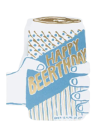 Hello Lucky / Egg Press Birthday Card - Beerthday