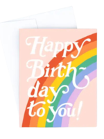 Idlewild Birthday Card - Big Rainbow