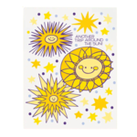 The Good Twin Birthday Card -  Around the Sun