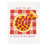 The Good Twin Love Card - Heart Slice