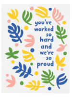 The Good Twin Congrats Card -  Worked So Hard