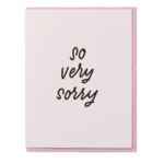 And Here We Are Sympathy Card - So Very Sorry