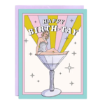 Party Mountain Paper Co. Birthday Card - Birth-Tay