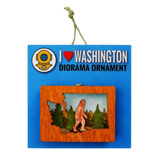 20 Leagues Washington Sasquatch Ornament