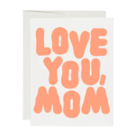 Red Cap Cards Mother's Day Card - Love You Mom