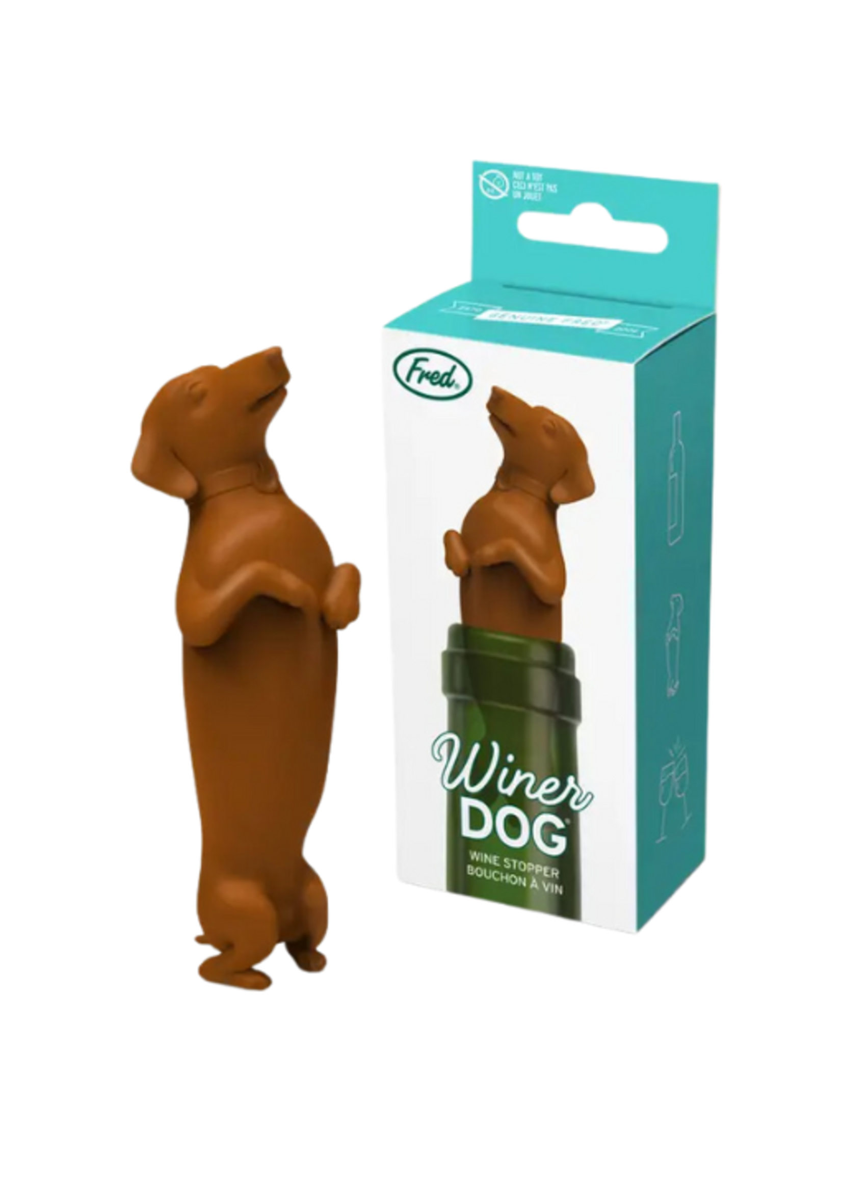 Fred Winer Dog Bottle Stopper
