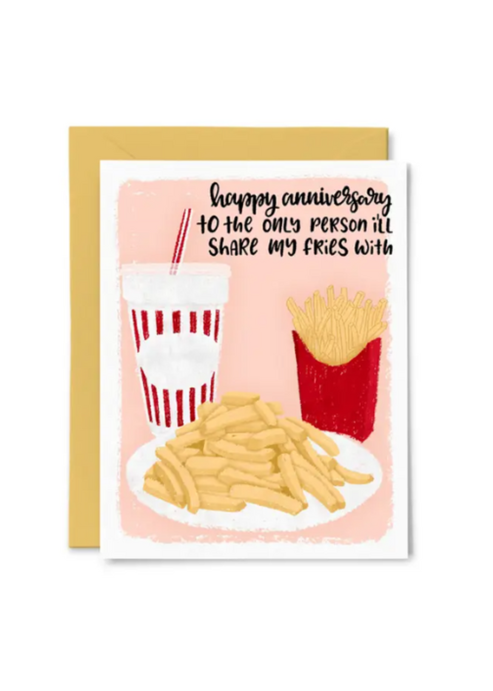 Paper Bunny Press Anniversary Card - Share My Fries