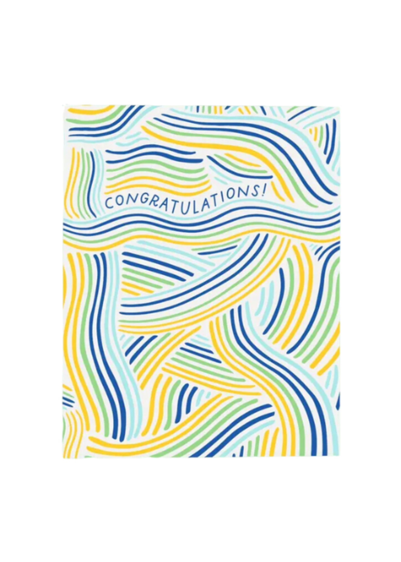 The Good Twin Congratulations Card - Wave