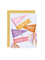 Paper Bunny Press Congratulations Card - Banners