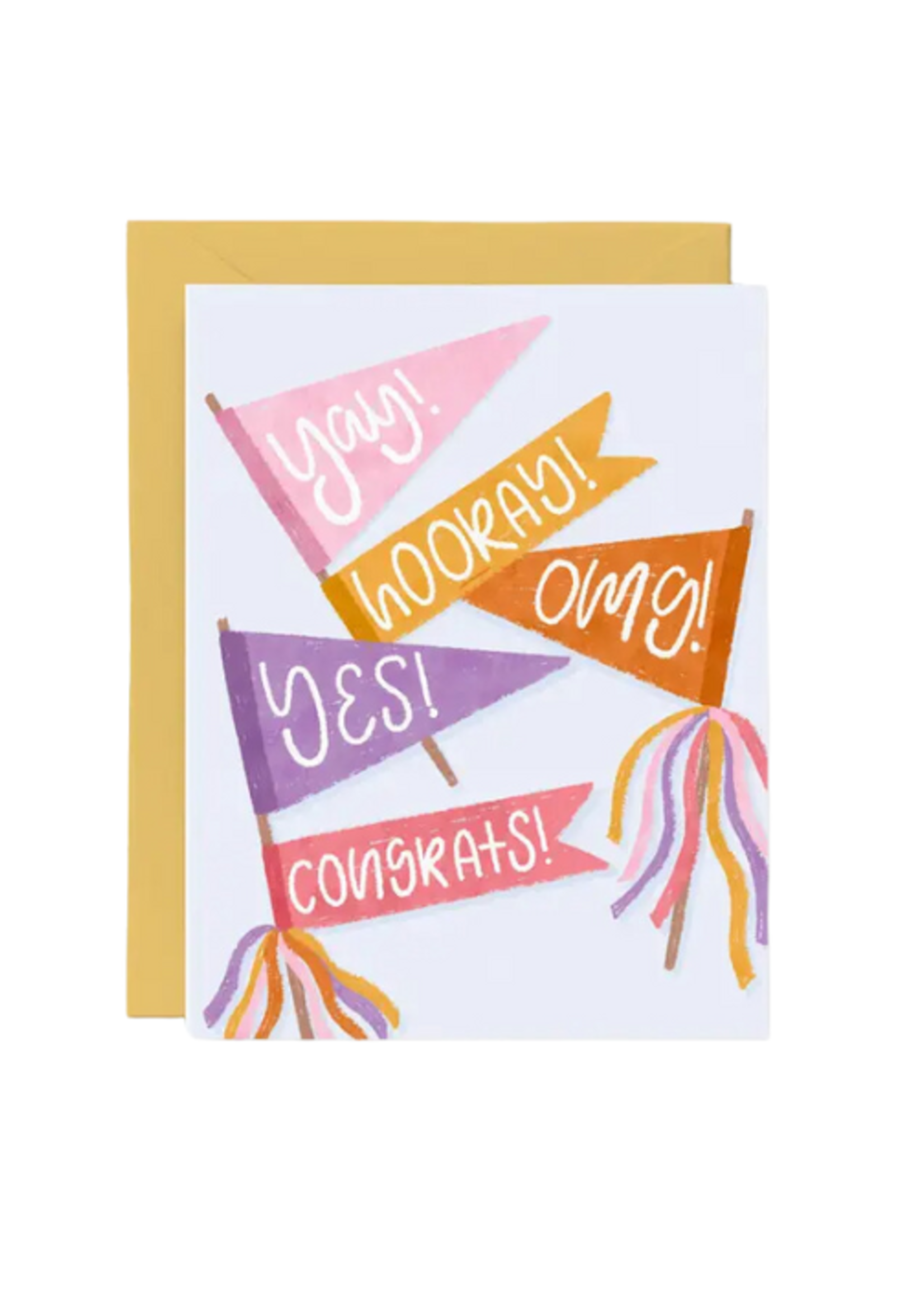 Paper Bunny Press Congratulations Card - Banners
