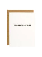 shorthand press Congratulations Card - Congrats