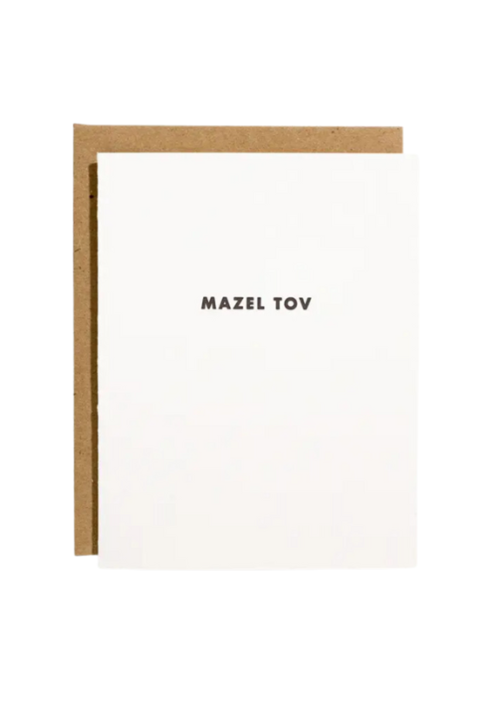shorthand press Congratulations Card - Mazel Tov