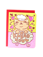 Turtle's Soup Love Card - Knead You