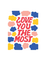 The Good Twin Love Card - Love You The Most