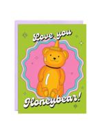 Party Mountain Paper Co. Love Card - Honeybear