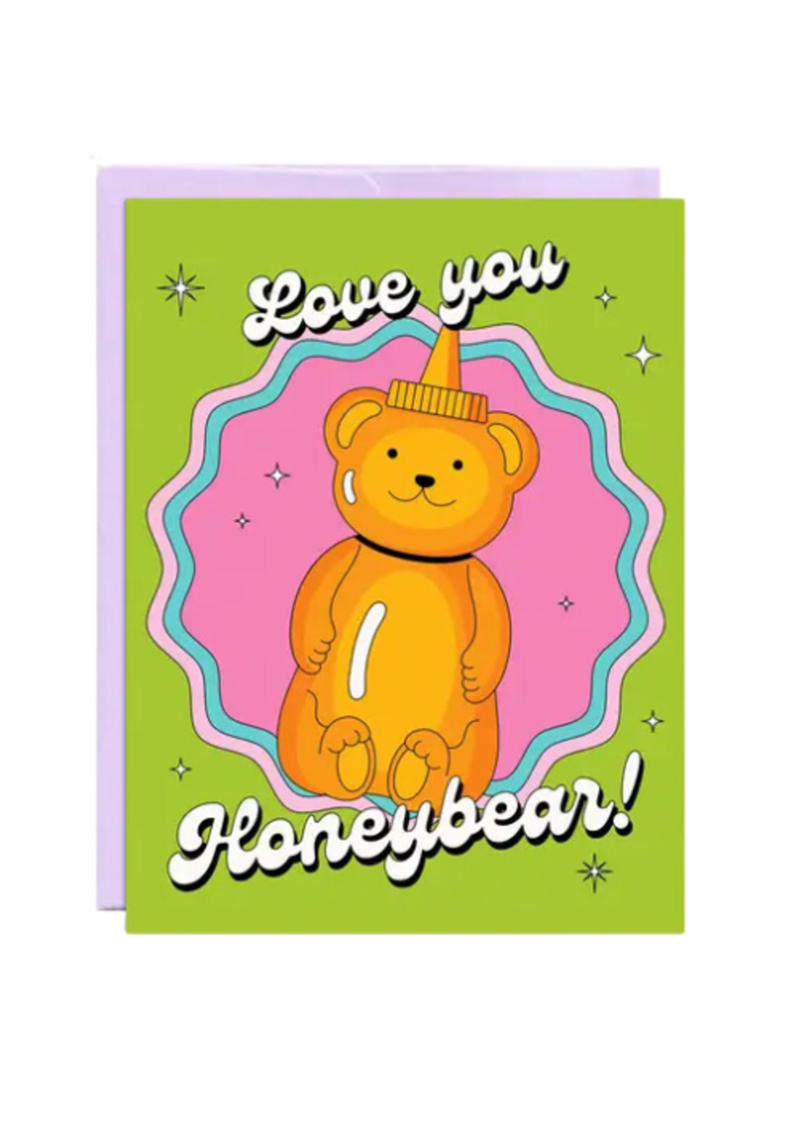 Party Mountain Paper Co. Love Card - Honeybear