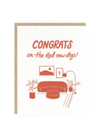 odd daughter paper co. New Home Card - Rad New Digs