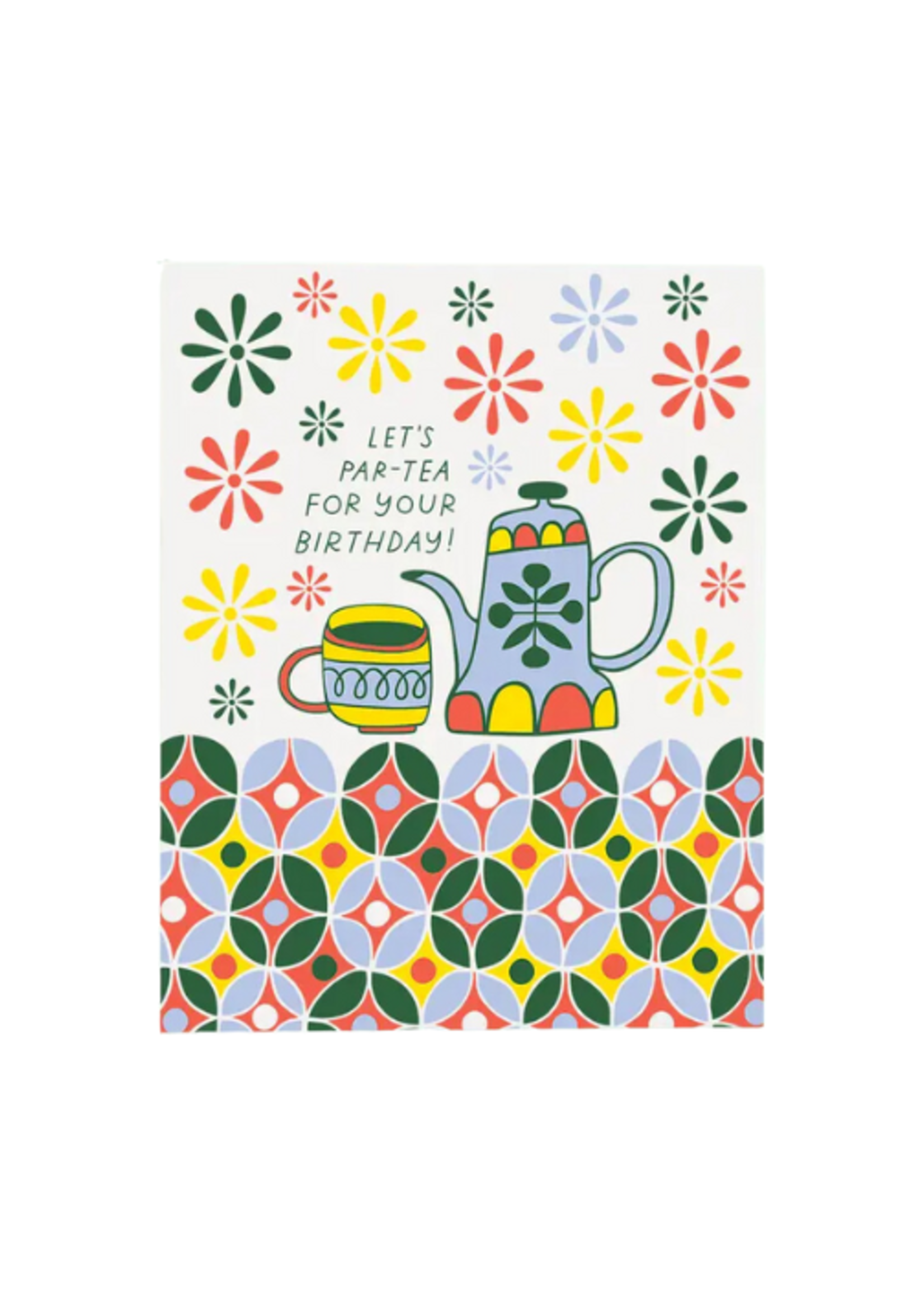 The Good Twin Birthday Card - Par-Tea