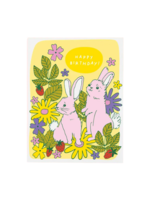 The Good Twin Birthday Card -  Bunnies