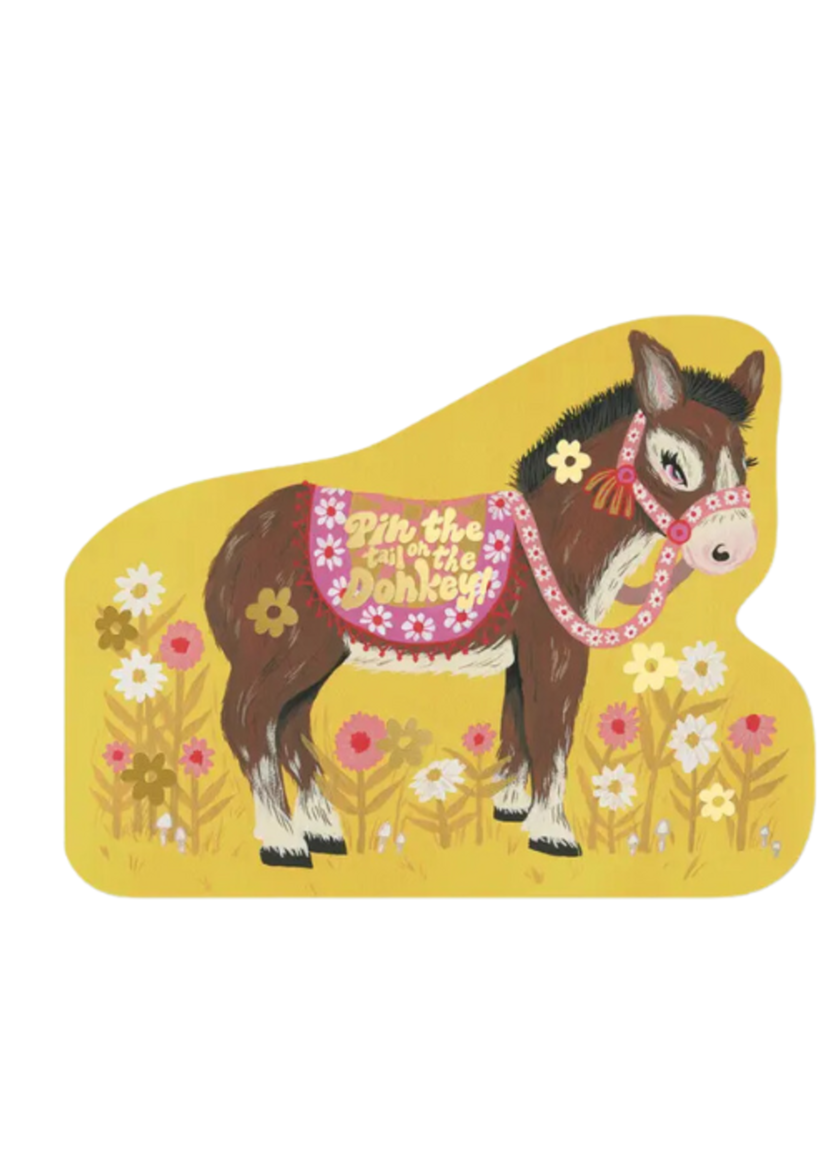 Red Cap Cards Birthday Card - Pin The Tail
