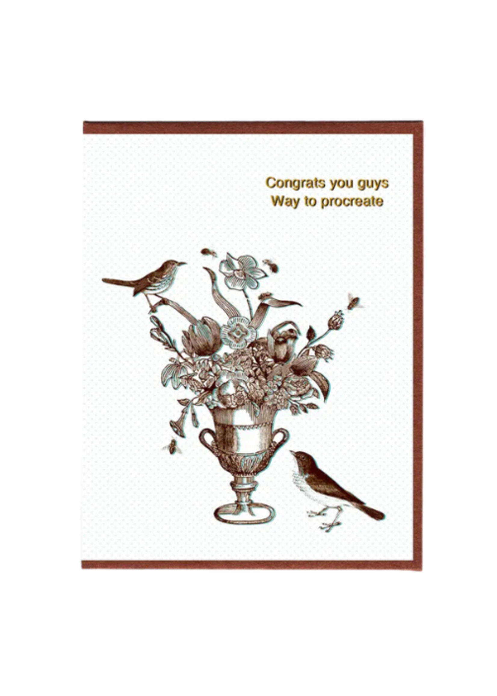 Smitten Kitten Baby Card - Way To Procreate