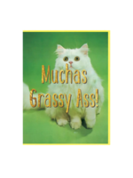 Smitten Kitten Thank You Card - Muchas Grassy Ass