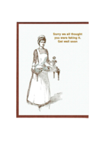 Smitten Kitten Get Well Soon Card - Faking It
