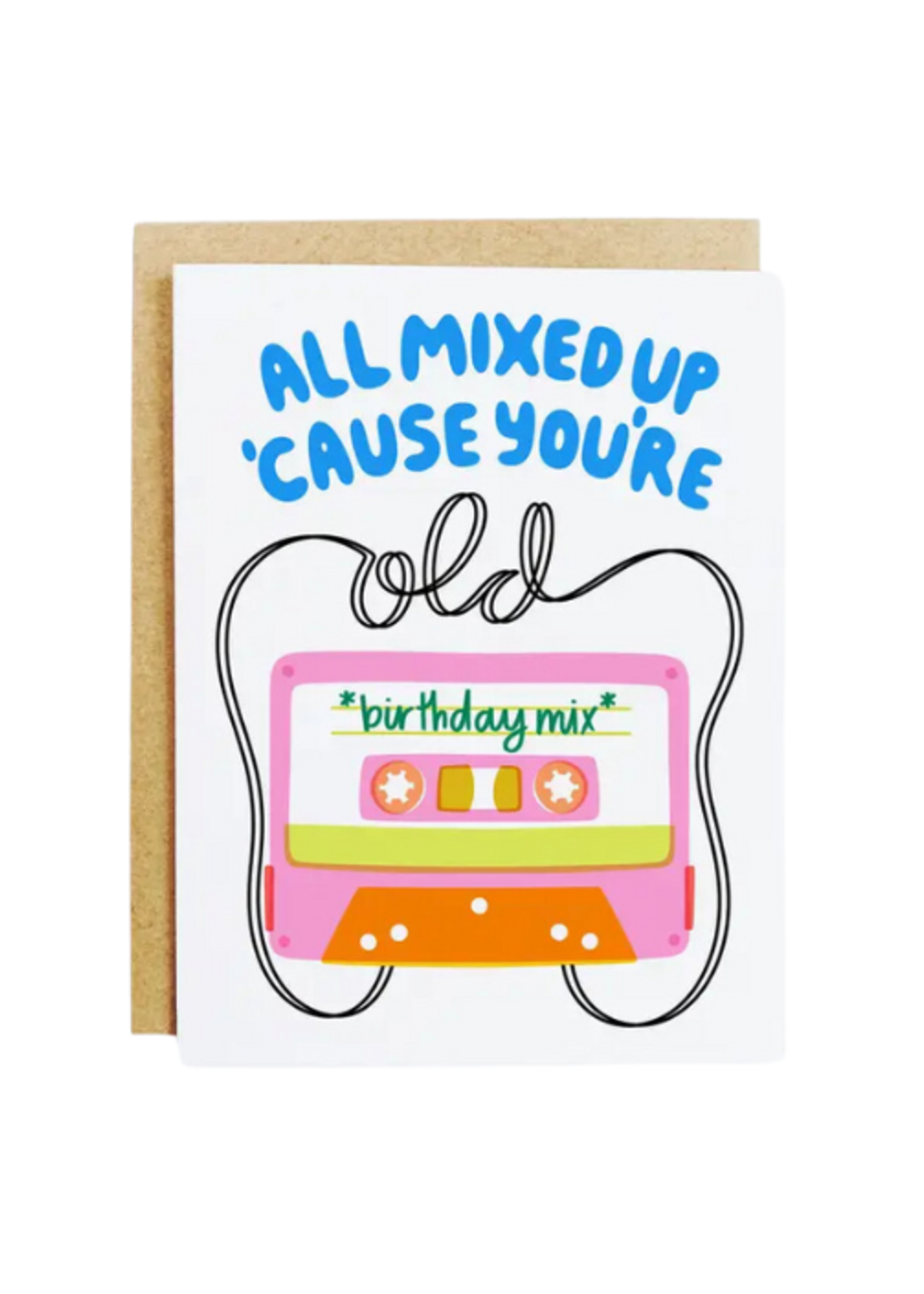 K & S Design Co. Birthday Card - All Mixed Up