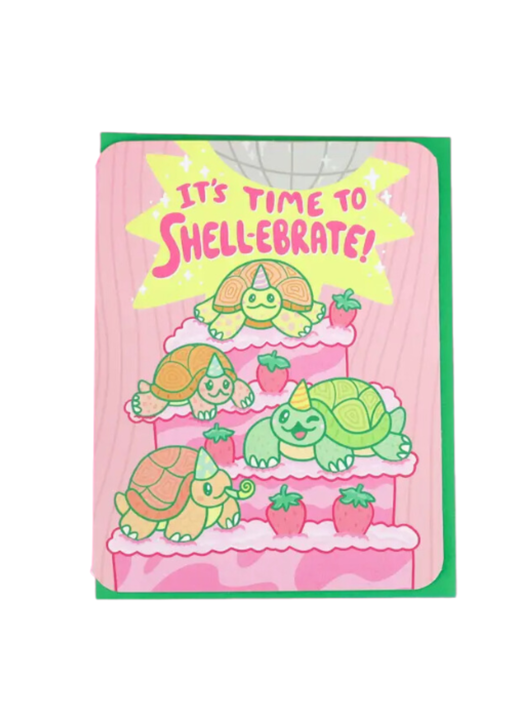 Turtle's Soup Birthday Card - Shell-ebrate