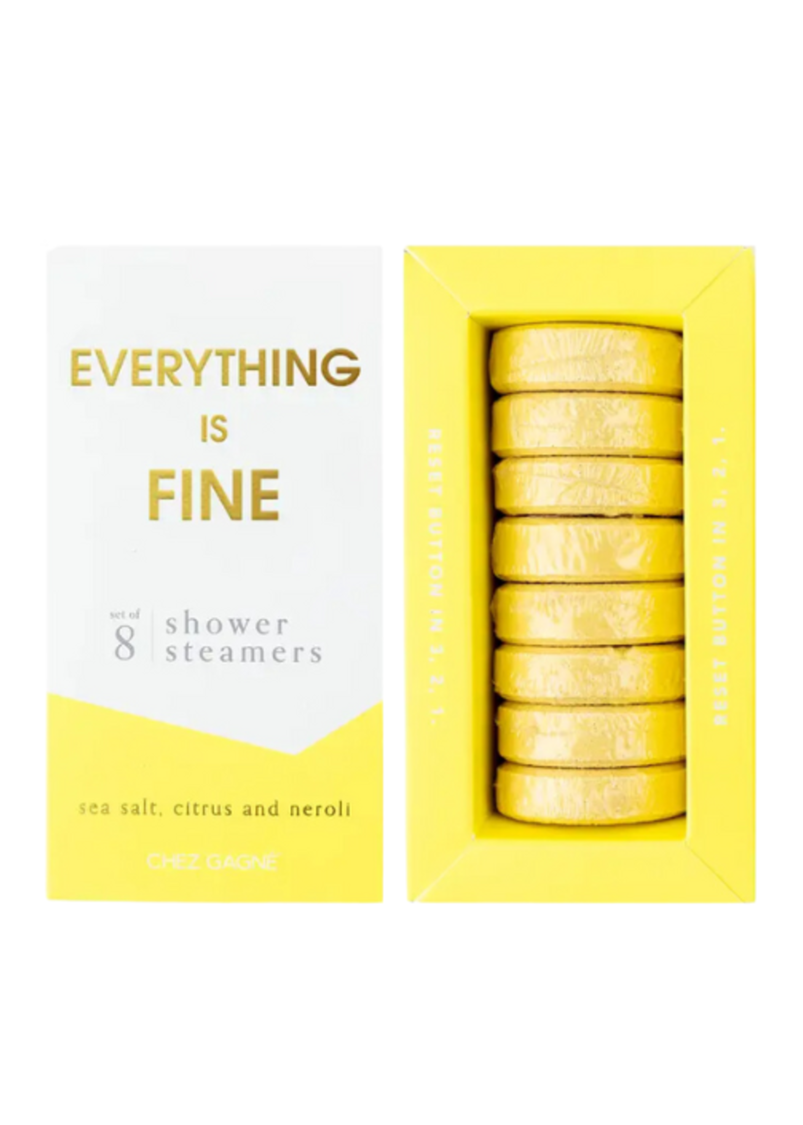 Chez Gagné Everything is Fine Shower Steamers