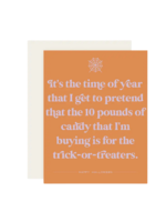 Paloma Paper Co. Halloween Card - 10 Pounds of Candy