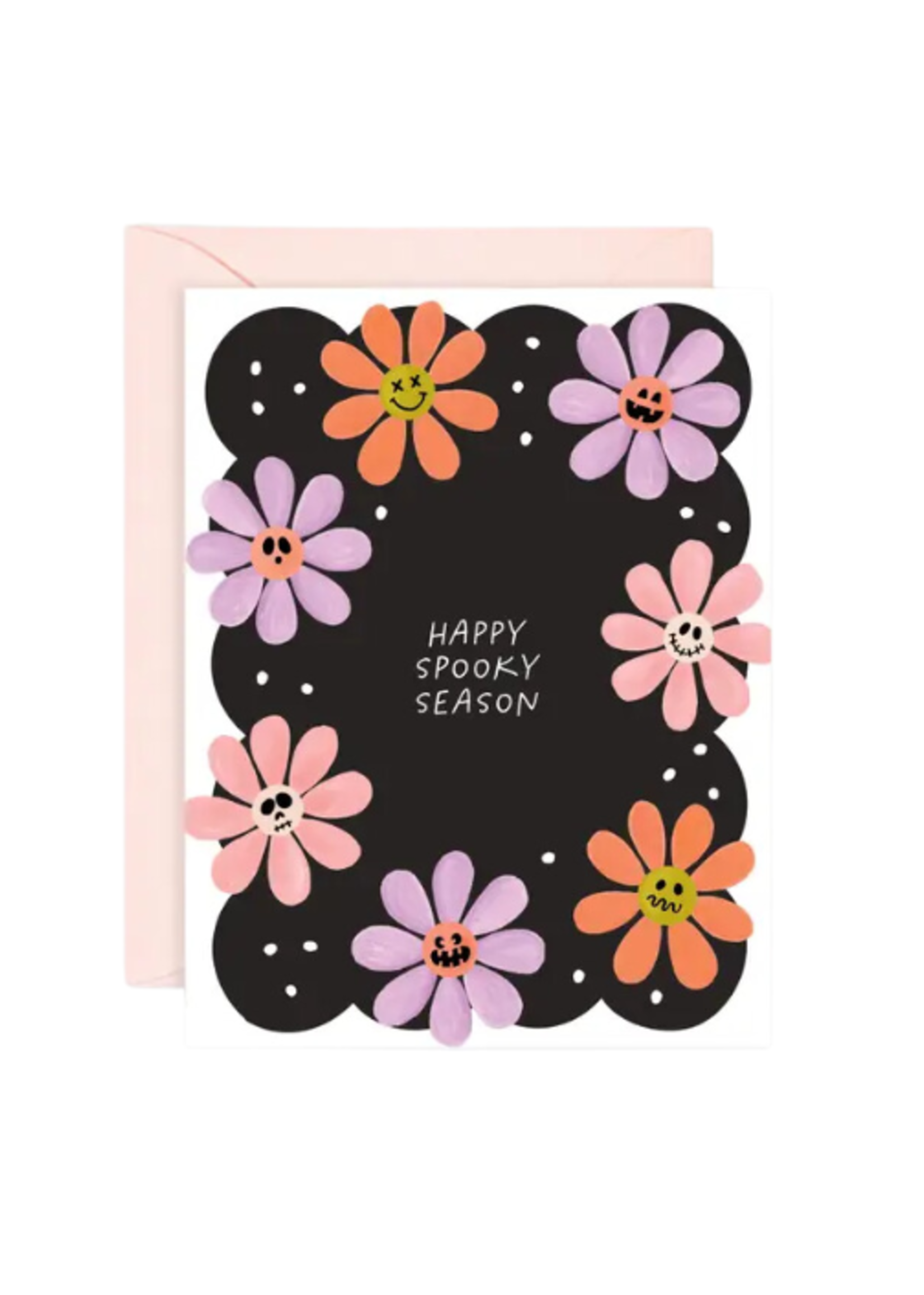 Isabella MG & Co. Halloween Card - Spooky Flowers