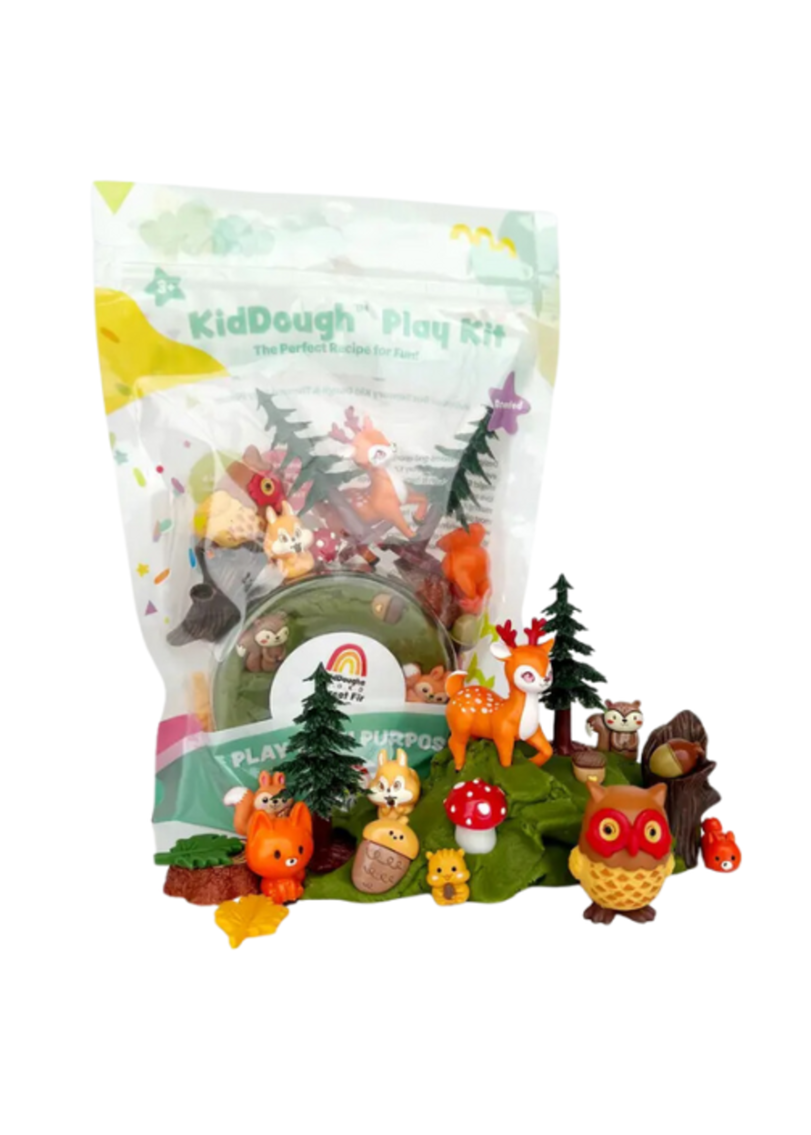Earth Grown KidDoughs Forest Friends Play Kit Kiddough
