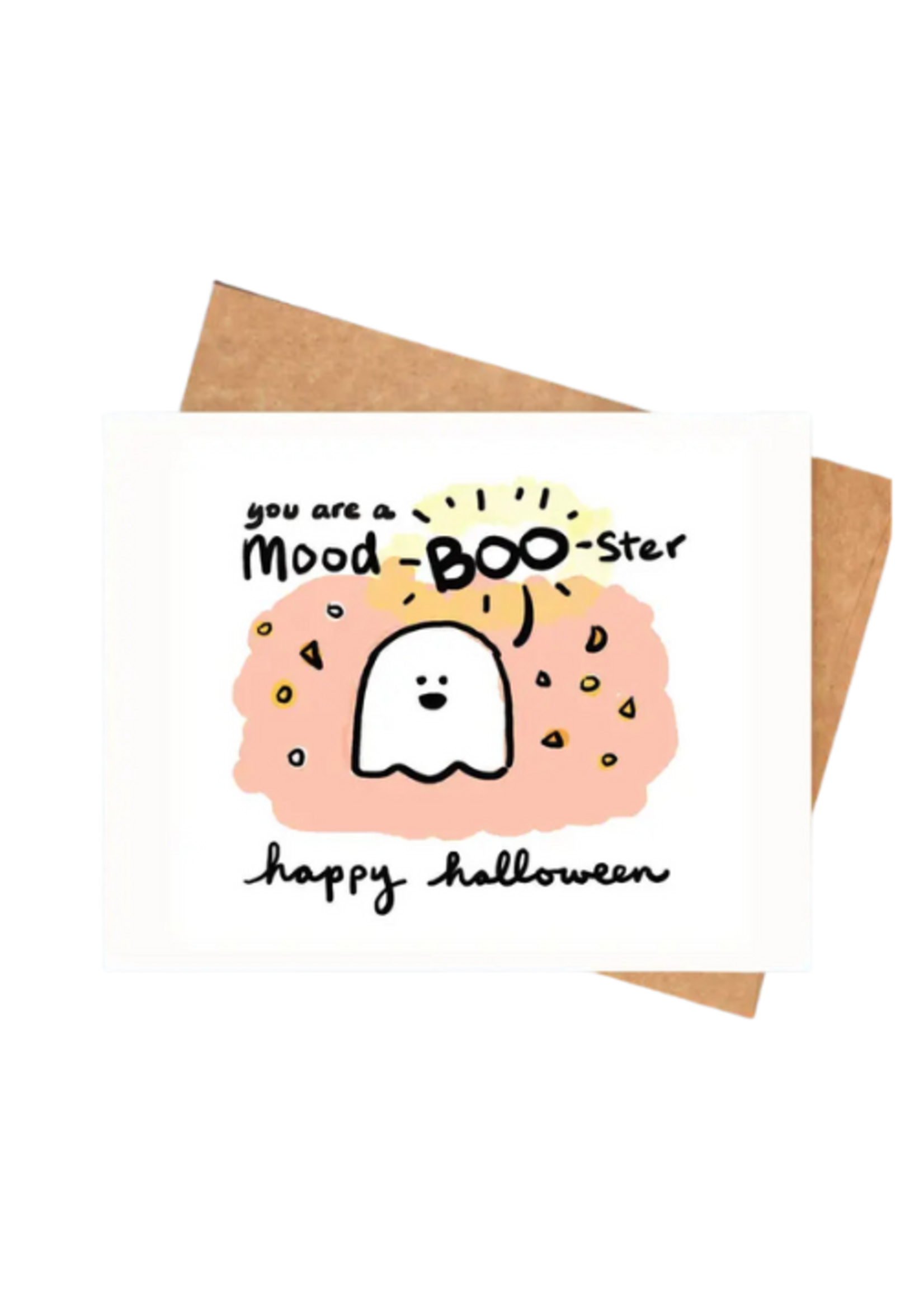 Brightspot Design Halloween Card -  Mood BOO-ster
