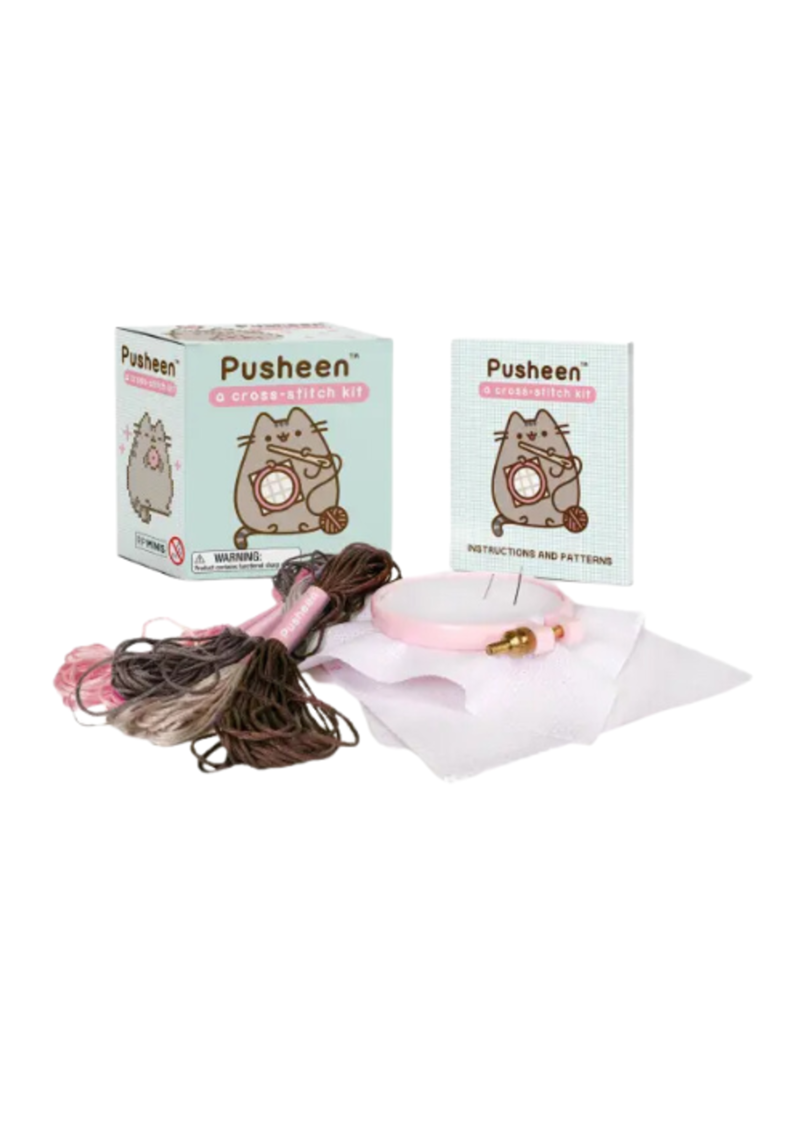 Hachette Book Group Pusheen Cross-Stitch Kit