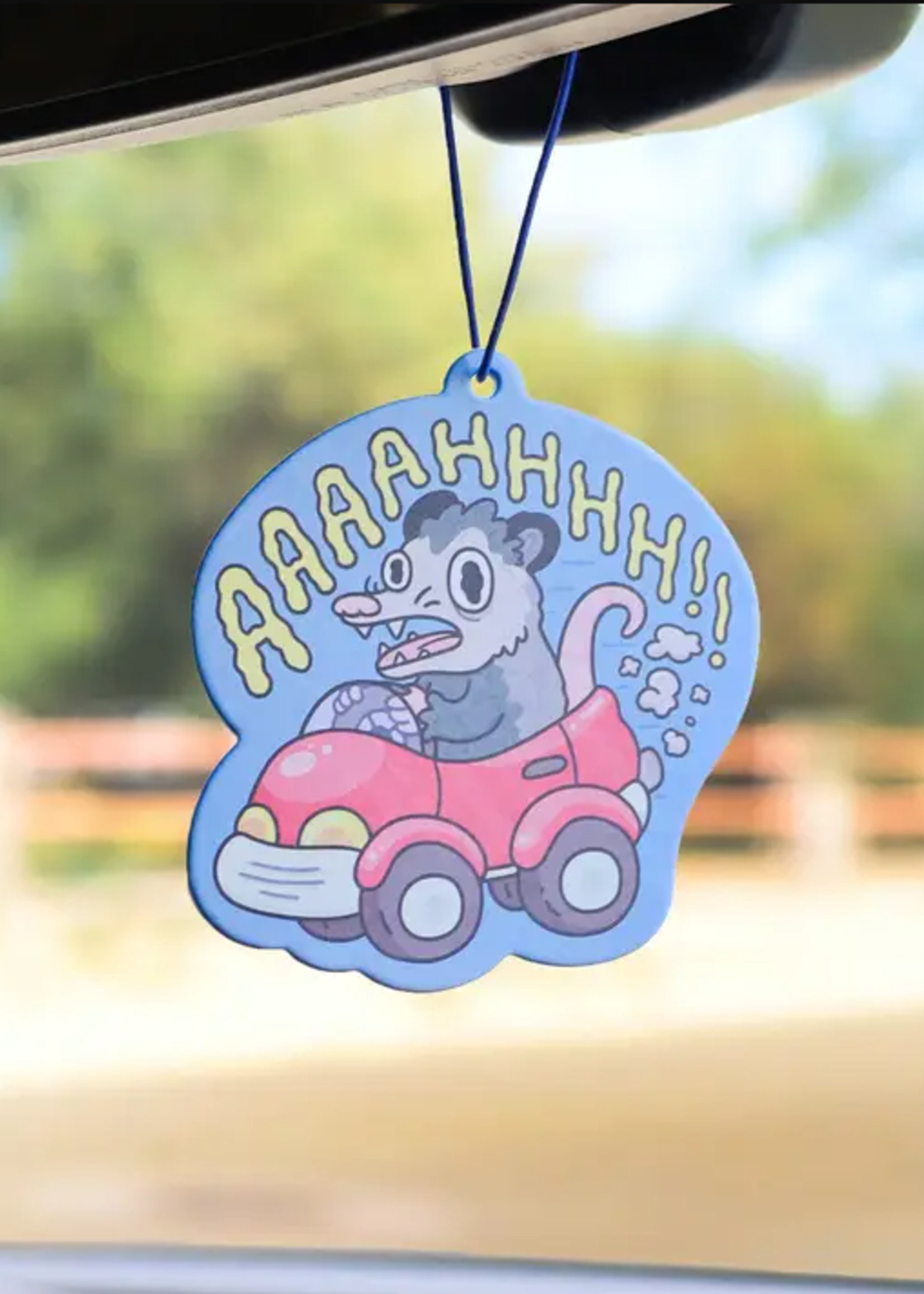 Turtle's Soup Opossum Panic Air Freshener