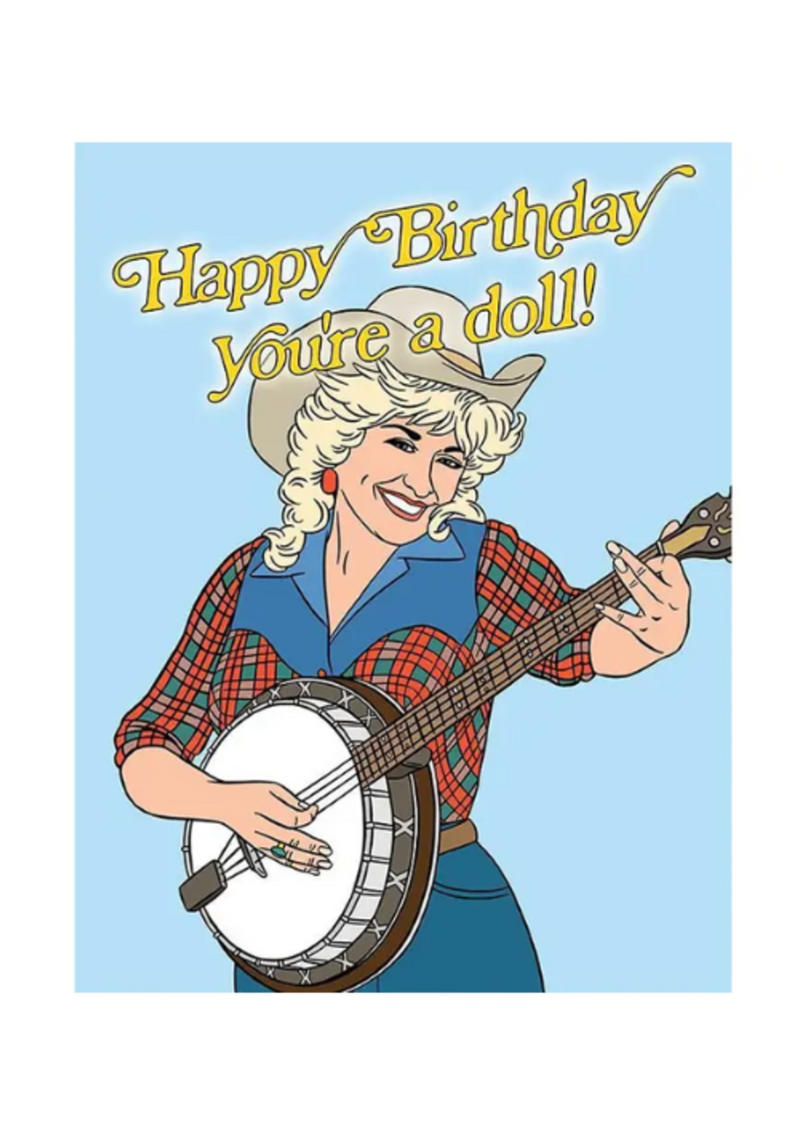 The Found Birthday Card - You're a Doll