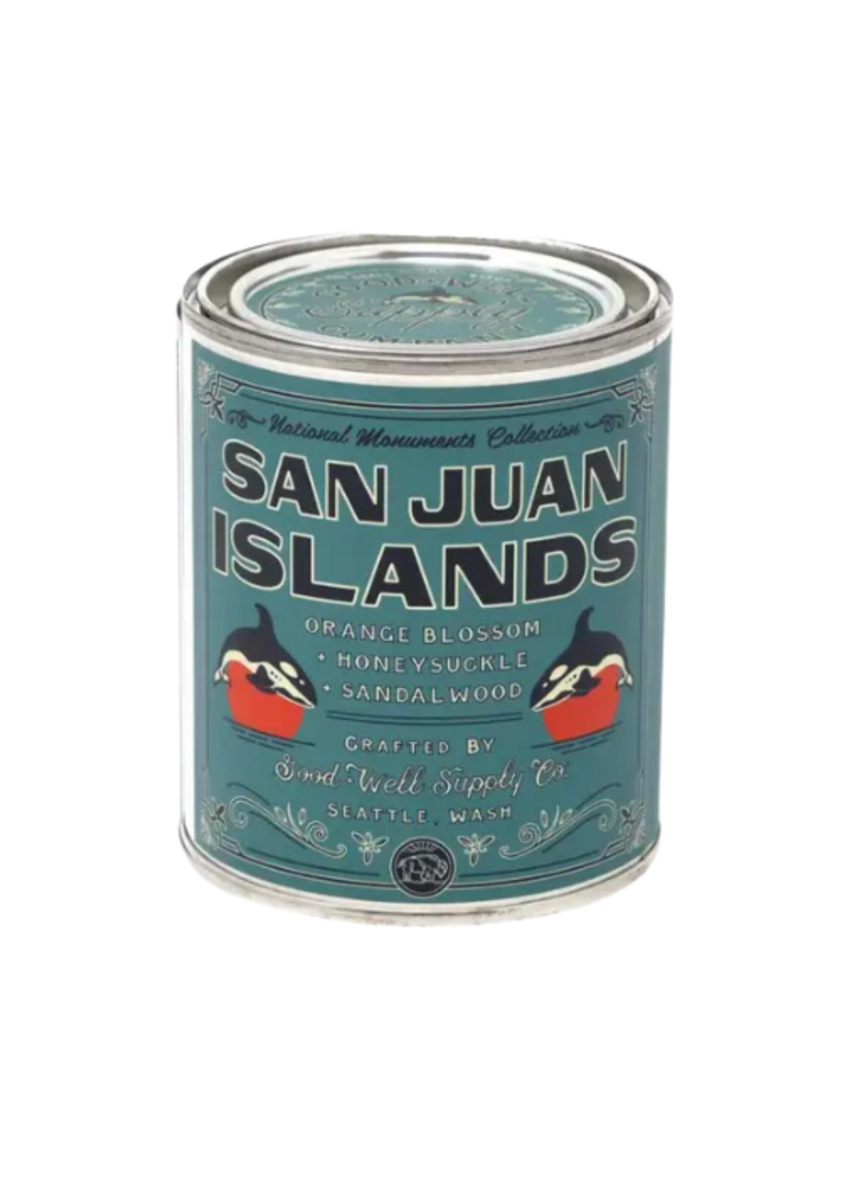 Good & Well Supply Co. San Juan Islands National Park Candle