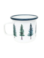Yardia Evergreen Trees Camp Mug