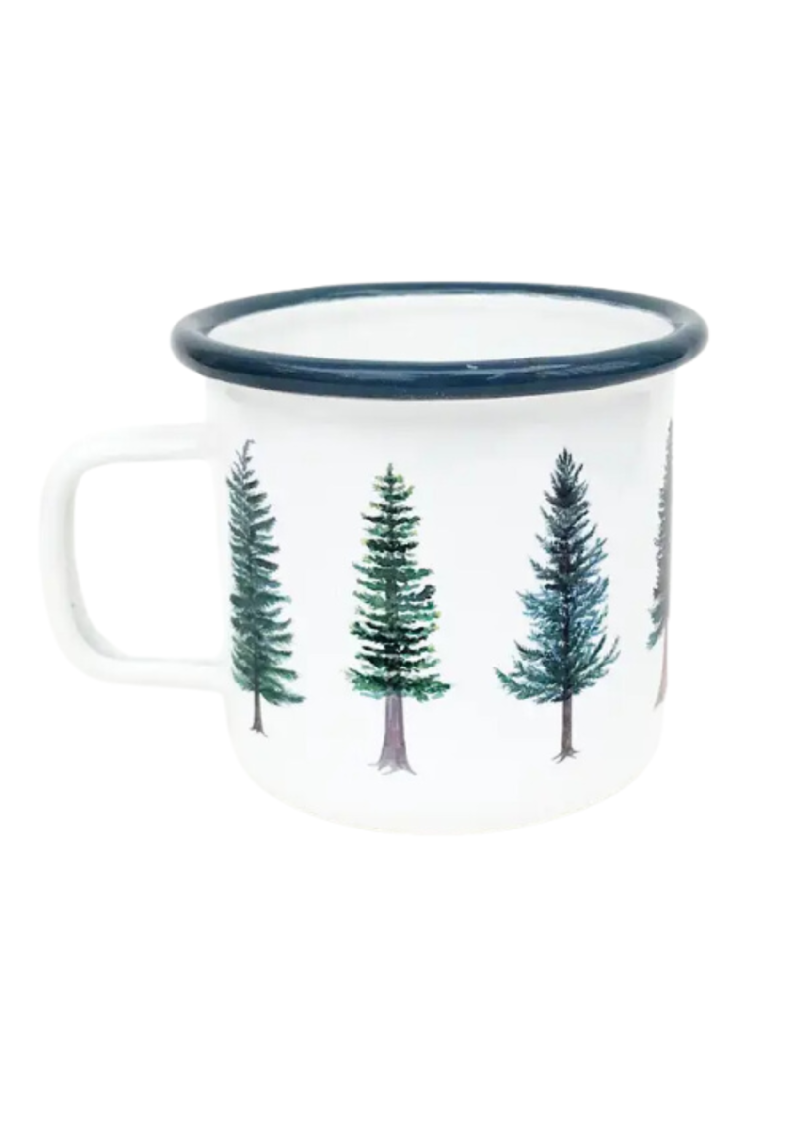 Yardia Evergreen Trees Camp Mug