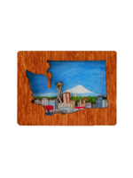 20 Leagues Seattle Skyline Magnet