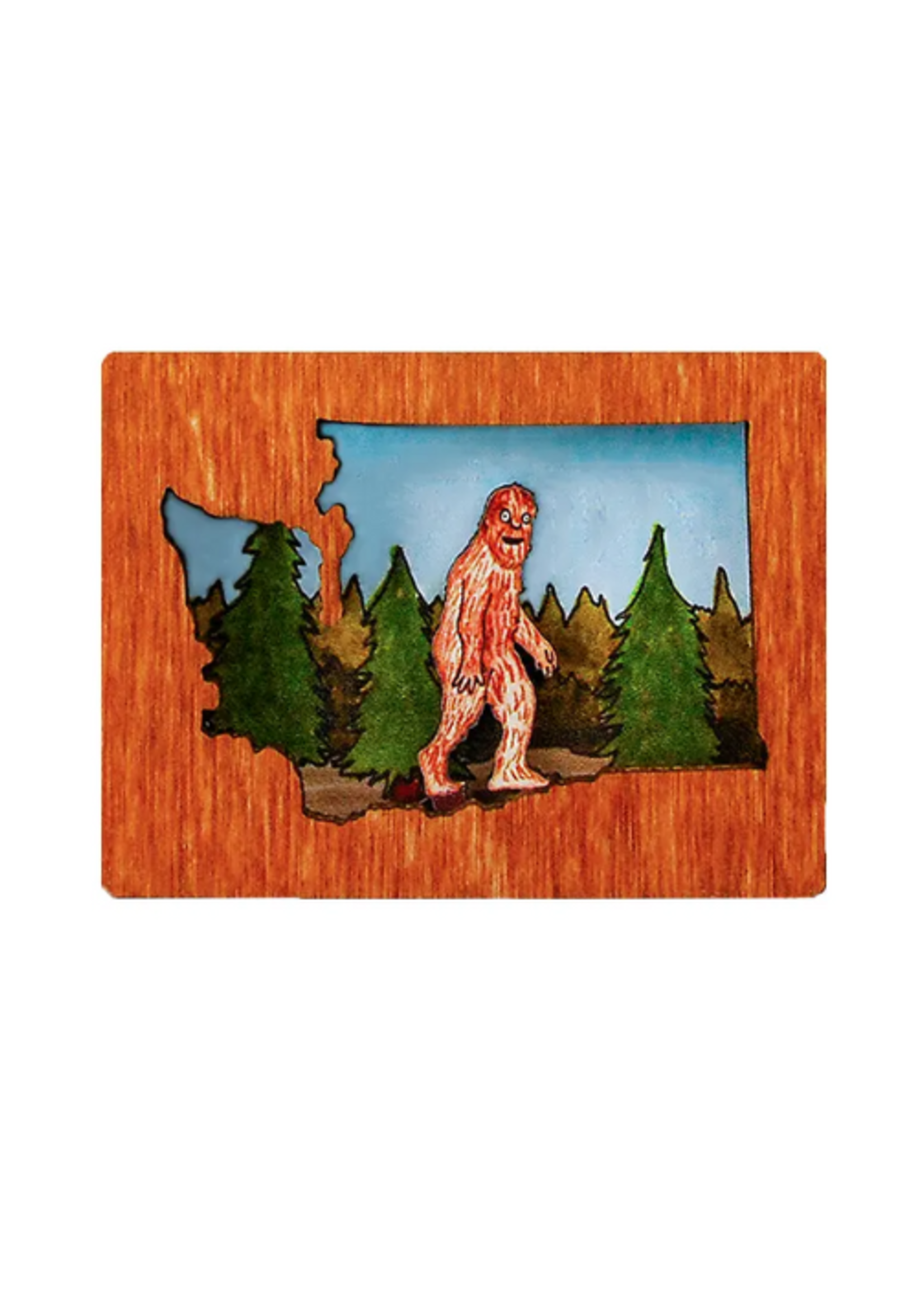 20 Leagues Sasquatch Magnet