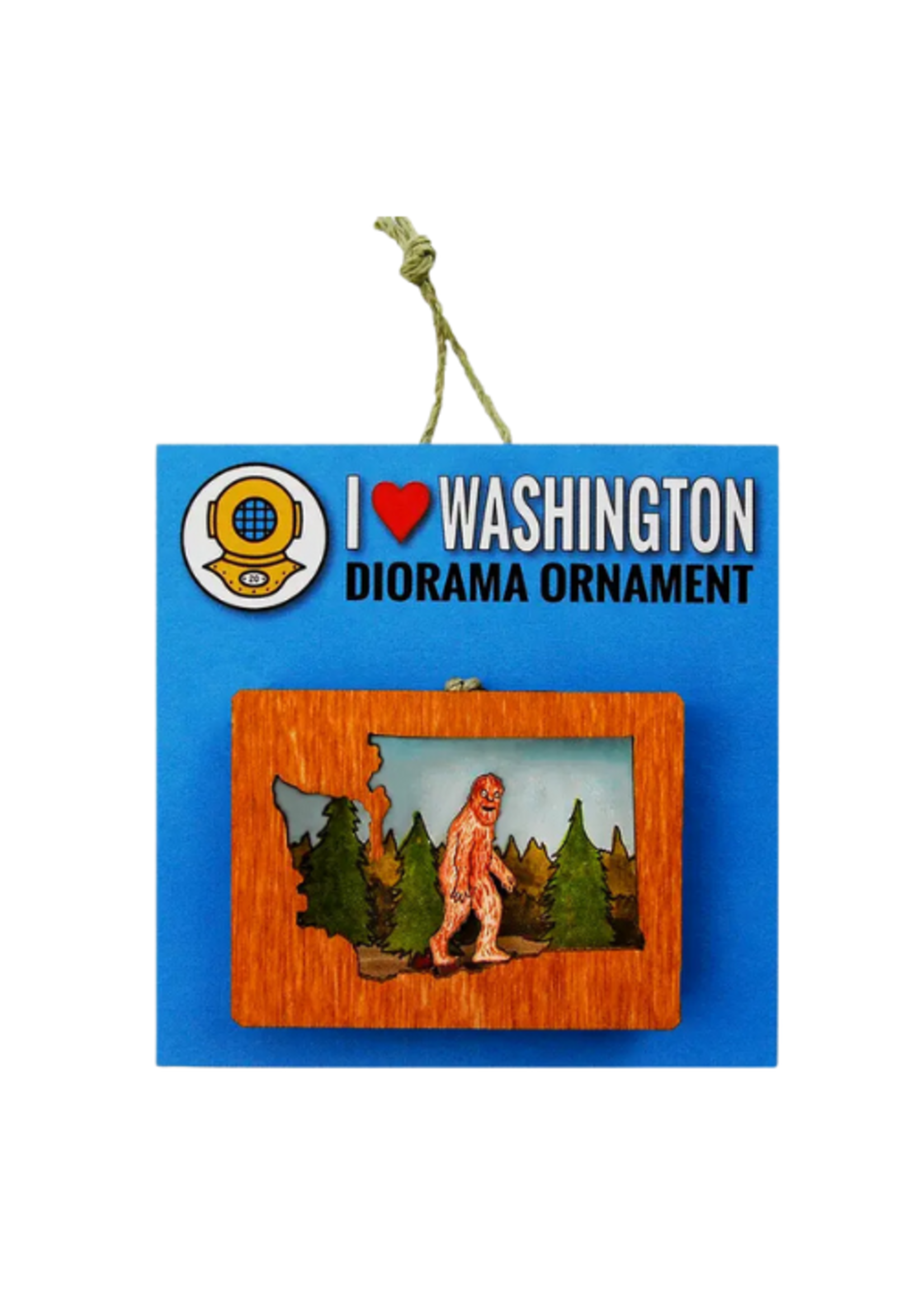 20 Leagues Washington Sasquatch Ornament