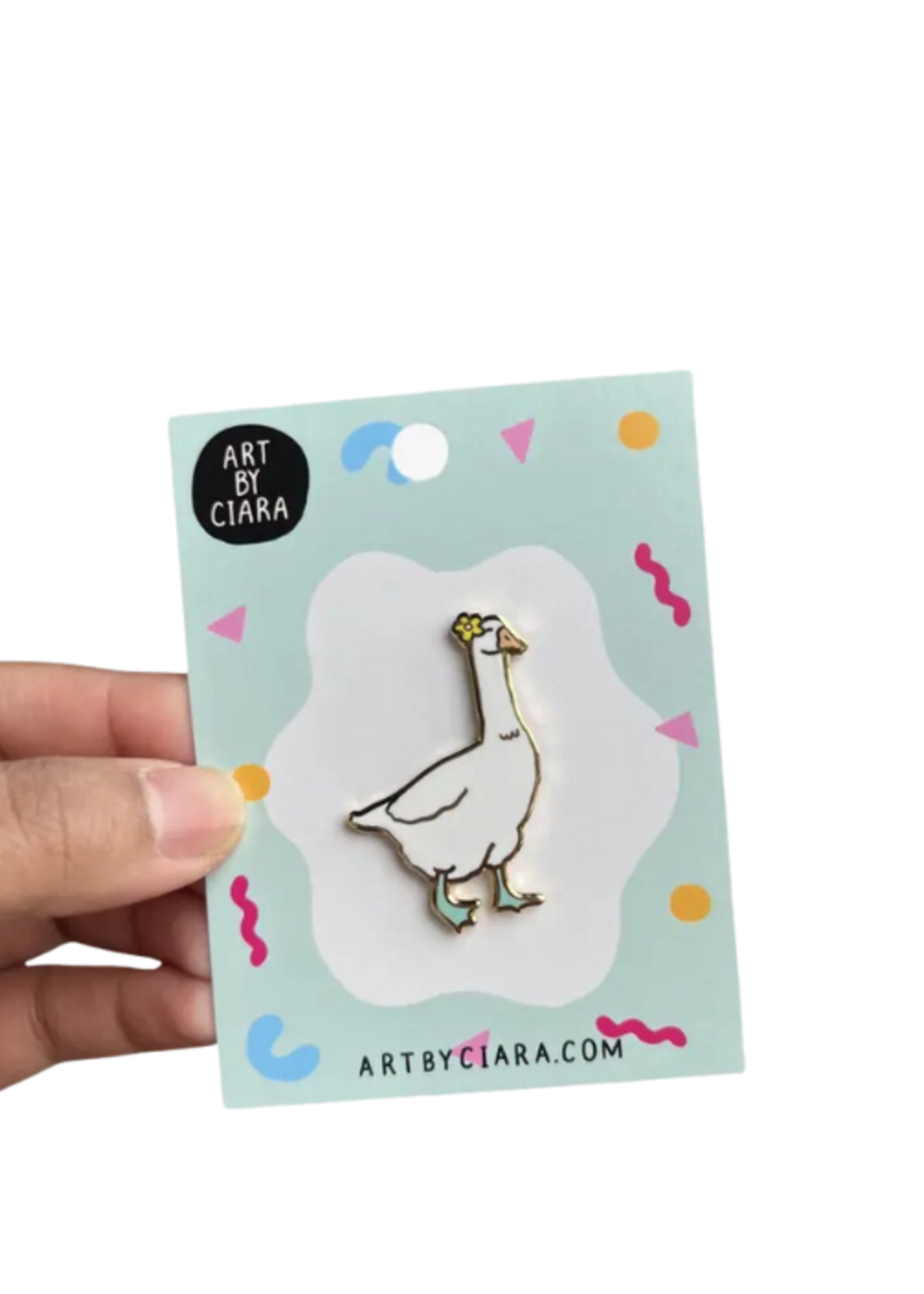 Art By Ciara Silly Goose Enamel Pin