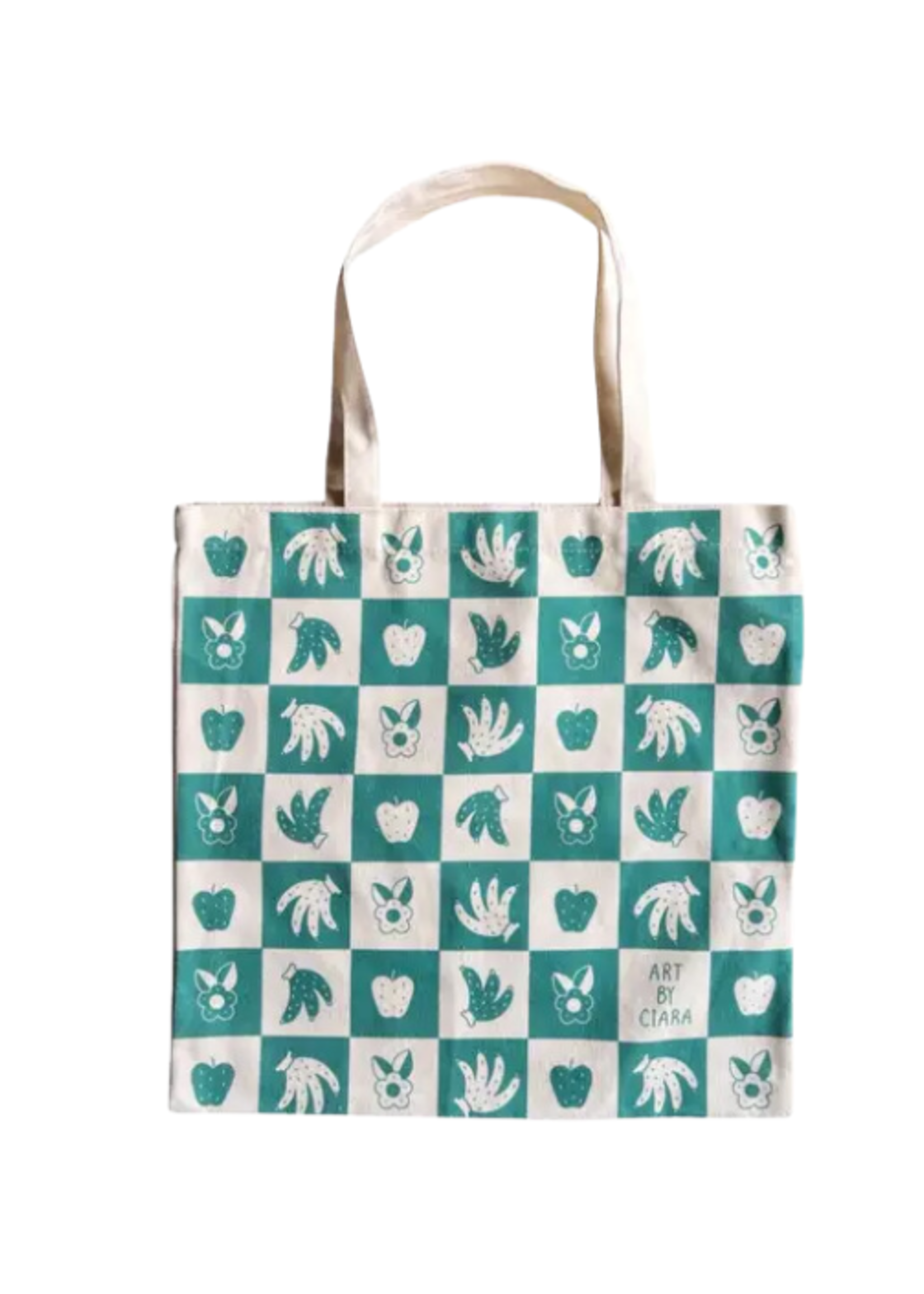Art By Ciara Apples & Bananas Tote Bag