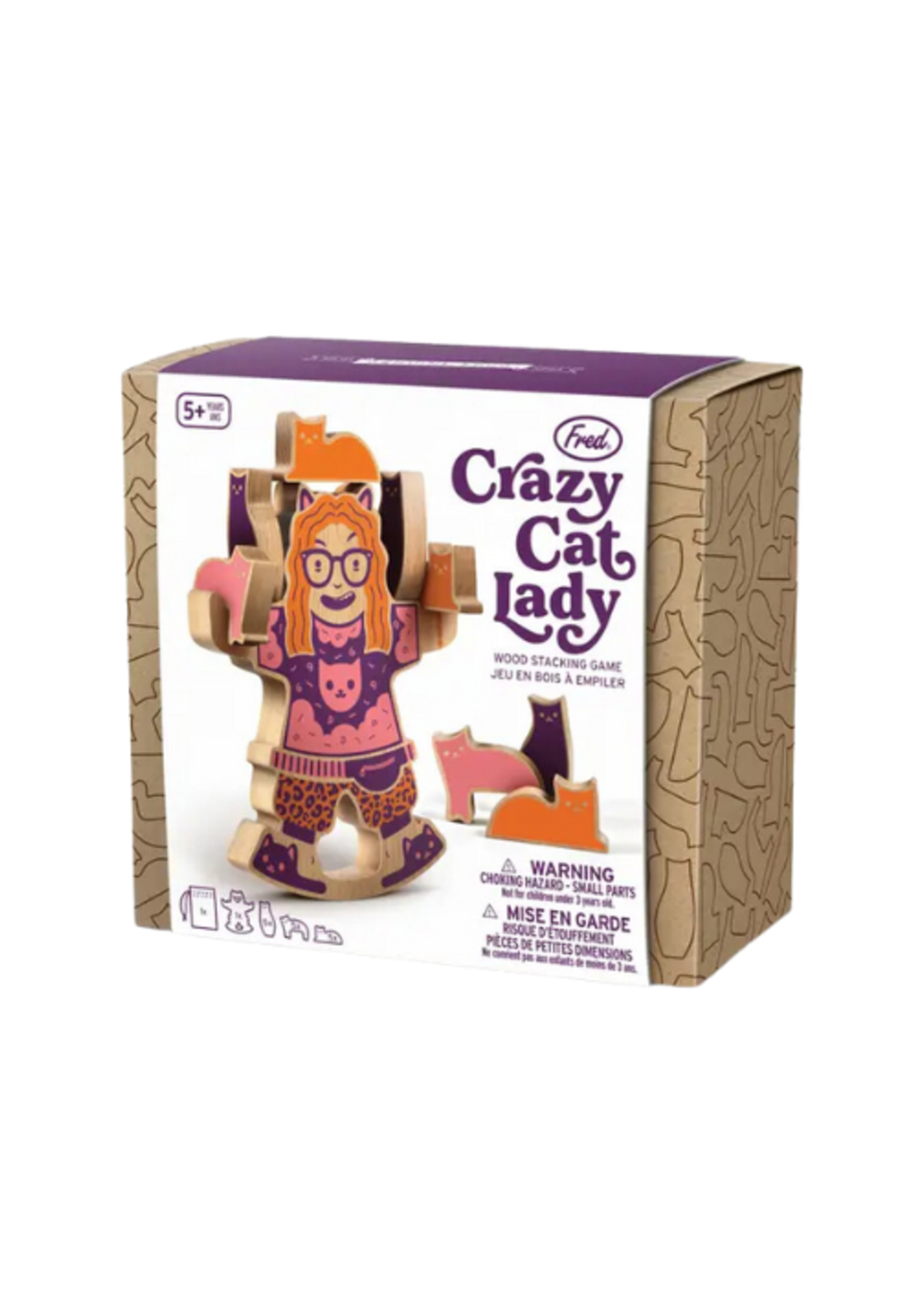Fred Crazy Cat Lady Stacking Game